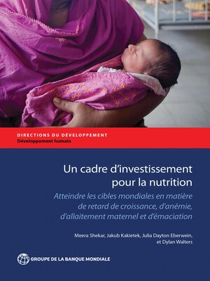 cover image of Un cadre d'investissement pour la nutrition